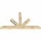 Ekena Millwork Saratoga Rough Sawn Timber Gable Bracket, Douglas Fir, 84"W x 49"H x 4"D x 6"F, 14/12 Pitch GBW084X49X0406SAR00RDF - alternate 4
